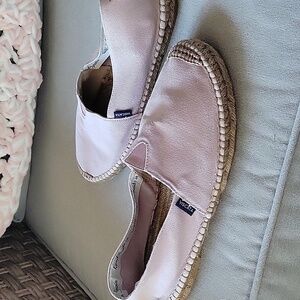 Viscata Men's Mauve Canvas Espadrilles 100% Organic Cotton Size EUR 41